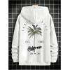 imageSOLY HUX Hoodies for Men Graphic Letter Print Oversized Sweatshirt Drop Shoulder Long Sleeve Pullover TopsWhite Graphic