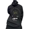 imageSOLY HUX Hoodies for Men Graphic Letter Print Oversized Sweatshirt Drop Shoulder Long Sleeve Pullover TopsBlack Graphic
