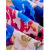 imageSOLY HUX Womens Boho 2 Piece Outfits Floral Print Colorful Tube Top and Ruffle Hem Maxi Skirt SetBlue Floral