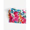 imageSOLY HUX Womens Boho 2 Piece Outfits Floral Print Colorful Tube Top and Ruffle Hem Maxi Skirt SetMulticoloured Floral