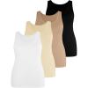 White Beige Khaki Black