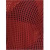 imageSOLY HUX Womens Plus Size Casual Summer Short Sleeve Cover Up Hollow Out Split Swimsuit Bikini Beach DressPlain Dark Burgundy