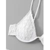 imageSOLY HUX Bikini Sets for Women 3 Piece Swimsuits Underwire Bikini Bathing Suit with Beach Skirt Cover UpWhite
