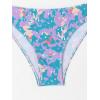 imageSOLY HUX Womens Spaghetti Strap Floral Print Bikini Bathing Suit 2 Piece SwimsuitsBlue Printed