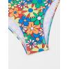 imageSOLY HUX Womens Spaghetti Strap Floral Print Bikini Bathing Suit 2 Piece SwimsuitsFloral Print Multicoloured