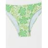 imageSOLY HUX Womens Spaghetti Strap Floral Print Bikini Bathing Suit 2 Piece SwimsuitsGreen Flower Print