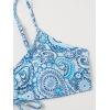 imageSOLY HUX Womens Spaghetti Strap Floral Print Bikini Bathing Suit 2 Piece SwimsuitsMulti Paisley Print