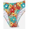 imageSOLY HUX Womens Spaghetti Strap Floral Print Bikini Bathing Suit 2 Piece SwimsuitsMulticoloured Floral