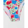 imageSOLY HUX Womens Spaghetti Strap Floral Print Bikini Bathing Suit 2 Piece SwimsuitsPrinted Floral Multi