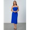 imageSOLY HUX Womens Strapless Midi Dress Tube Top Off Shoulder Sleeveless Fitted Cocktail Club Party Formal Long DressesRoyal Blue