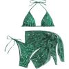 Dark Green Paisley