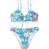 Multi Floral Blue