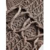 imageSOLY HUX Womens Crochet Halter Crop Tops Summer Sexy Knitted V Neck Sleeveless Camisole Y2K TopSolid Mocha Brown