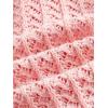 imageSOLY HUX Womens Crochet Halter Crop Tops Summer Sexy Knitted V Neck Sleeveless Camisole Y2K TopSolid Pink