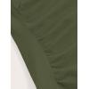 imageSOLY HUX Womens Ruched Halter Y2K Crop Tops Tie Back Sleeveless Slim Fit Cami TopsArmy Green