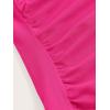 imageSOLY HUX Womens Ruched Halter Y2K Crop Tops Tie Back Sleeveless Slim Fit Cami TopsPlain Hot Pink