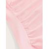 imageSOLY HUX Womens Ruched Halter Y2K Crop Tops Tie Back Sleeveless Slim Fit Cami TopsPure Pink
