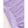 imageSOLY HUX Womens Ruched Halter Y2K Crop Tops Tie Back Sleeveless Slim Fit Cami TopsSolid Lilac Purple
