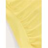 imageSOLY HUX Womens Ruched Halter Y2K Crop Tops Tie Back Sleeveless Slim Fit Cami TopsSolid Yellow