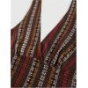 imageSOLY HUX Womens Boho Summer Halter Crop Tops Sleeveless Backless Tank Top Casual Sexy Going Out TopsBrown Printed