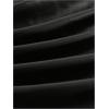 imageSOLY HUX Womens PU Leather Tube Top Strapless Ruched Asymmetrical Bandeau Tops Rave Concert OutfitPure Black