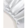 imageSOLY HUX Womens PU Leather Tube Top Strapless Ruched Asymmetrical Bandeau Tops Rave Concert OutfitPure Silver