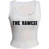 imageSOLY HUX Womens Letter Print Crop Tops Notched Neck Sleeveless Summer Y2k Tank TopWhite Letter