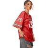 imageSOLY HUX Jersey Shirts for Women Oversized TShirt Jersey Top Graphic V Neck TShirts for Teen Girls Casual Football Tee TopsRed 25