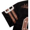 imageSOLY HUX Mens Jersey Y2k Baggy Shirts Graphic Tees Oversized V Neck Tshirts Summer TopsBlack Brown Multi
