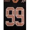 imageSOLY HUX Mens Jersey Y2k Baggy Shirts Graphic Tees Oversized V Neck Tshirts Summer TopsBlack Brown Multi