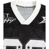 imageSOLY HUX Mens Jersey Y2k Baggy Shirts Graphic Tees Oversized V Neck Tshirts Summer TopsBlack Graphic