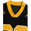 imageSOLY HUX Mens Jersey Y2k Baggy Shirts Graphic Tees Oversized V Neck Tshirts Summer TopsBlack Printed