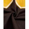 imageSOLY HUX Mens Jersey Y2k Baggy Shirts Graphic Tees Oversized V Neck Tshirts Summer TopsBrown Graphic