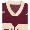 imageSOLY HUX Mens Jersey Y2k Baggy Shirts Graphic Tees Oversized V Neck Tshirts Summer TopsBurgundy Graphic