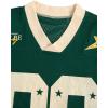 imageSOLY HUX Mens Jersey Y2k Baggy Shirts Graphic Tees Oversized V Neck Tshirts Summer TopsGreen Printed