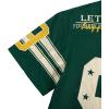 imageSOLY HUX Mens Jersey Y2k Baggy Shirts Graphic Tees Oversized V Neck Tshirts Summer TopsGreen Printed