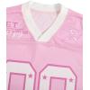imageSOLY HUX Mens Jersey Y2k Baggy Shirts Graphic Tees Oversized V Neck Tshirts Summer TopsLight Pink Graphic