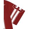 imageSOLY HUX Mens Jersey Y2k Baggy Shirts Graphic Tees Oversized V Neck Tshirts Summer TopsRed Graphic