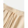 imageSOLY HUX Girls Straight Wide Leg Sweatpants Casual High Waisted Baggy Joggers Track PantsPlain Apricot
