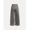 imageSOLY HUX Girls Straight Wide Leg Sweatpants Casual High Waisted Baggy Joggers Track PantsPlain Grey