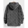 imageSOLY HUX Hoodies for Men Graphic Fuzzy Sherpa Pullover Hoodie Long Sleeve Winter Fleece Hooded SweatshirtDark Grey