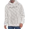 imageSOLY HUX Hoodies for Men Graphic Fuzzy Sherpa Pullover Hoodie Long Sleeve Winter Fleece Hooded SweatshirtLight Beige