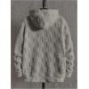 imageSOLY HUX Hoodies for Men Graphic Fuzzy Sherpa Pullover Hoodie Long Sleeve Winter Fleece Hooded SweatshirtLight Grey
