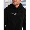 imageSOLY HUX Hoodies for Men Graphic Fuzzy Sherpa Pullover Hoodie Long Sleeve Winter Fleece Hooded SweatshirtPlain Black