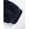 imageSOLY HUX Mens Fall Winter Fuzzy Bear Ear Hoodies Hooded Fleece Pullover Sweatshirt with PocketDark Blue