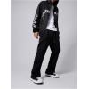 imageSOLY HUX Mens Graphic Zip Up Hoodies Sweatshirt Drawstring Long Sleeve Casual Streetwear JacketBlack Graphic