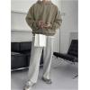 imageSOLY HUX Mens Oversized Hoodies Long Sleeve Drop Shoulder Basic Pullover Sweatshirt with HoodPure Green