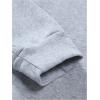 imageSOLY HUX Sweatshirts for Men Letter Print Long Sleeve Crew Neck Casual Pullover TopsLight Grey Letter