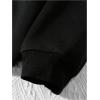 imageSOLY HUX Womens Plus Size Oversized Sweatshirt Letter Graphic Long Sleeve Crewneck Baggy Pullover ShirtsBlack Letter