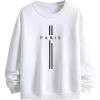 imageSOLY HUX Sweatshirts for Men Letter Print Long Sleeve Crew Neck Casual Pullover TopsWhite Letter